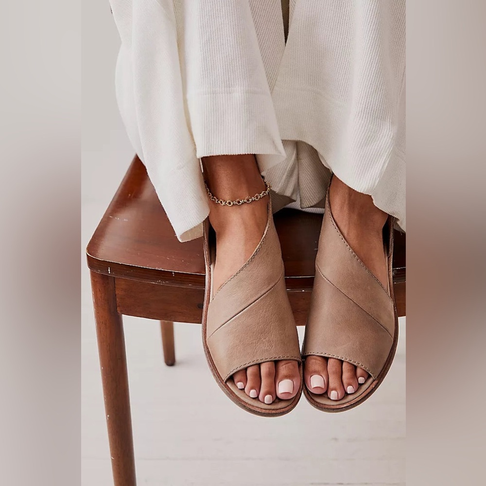 Free People Mont Blanc Sandals Leather 7.5